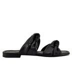 Patrick Leather Flat Slide