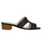 Perri Leather Low Heel Slide