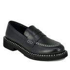 Potter Leather White Stitch Loafer