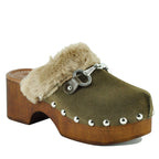 Prince Suede Bit Clog