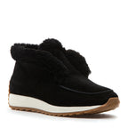 Quebec Suede Fur Platform Sneaker