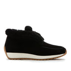 Quebec Suede Fur Platform Sneaker