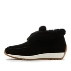 Quebec Suede Fur Platform Sneaker
