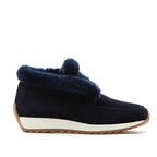 Quebec Suede Fur Platform Sneaker