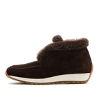 Quebec Suede Fur Platform Sneaker