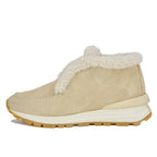 Quinn Suede Shearling Sneaker