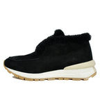 Quinn Suede Shearling Sneaker