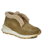 Quinn Suede Shearling Sneaker