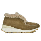 Quinn Suede Shearling Sneaker