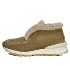 Quinn Suede Shearling Sneaker