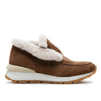 Quinn Suede Shearling Sneaker