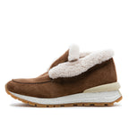 Quinn Suede Shearling Sneaker