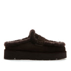 Siria Suede Fur Platform Mule