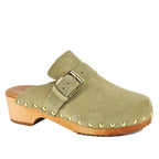 Sorokin Suede Wood Clog