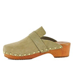 Sorokin Suede Wood Clog