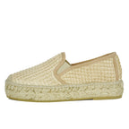 Vanessa Raffia Platform Espadrille