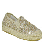 Vanessa Glitter Platform Espadrille