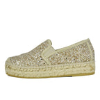 Vanessa Glitter Platform Espadrille