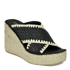 Viola Raffia Espadrille Wedge