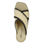 Viola Raffia Espadrille Wedge