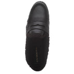 Vivien-Fur Leather Shearling Flat Mule