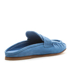 Vivien Suede Flat Mule