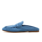 Vivien Suede Flat Mule