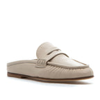 Vivien Leather Flat Mule