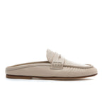 Vivien Leather Flat Mule