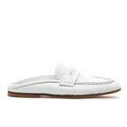 Vivien Leather Flat Mule