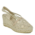 Von Suede Laser Cut Espadrille