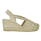 Von Suede Laser Cut Espadrille