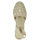 Von Suede Laser Cut Espadrille