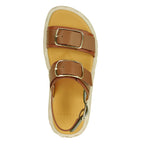 Jabara-Sandy Leather Double Banded Sandal