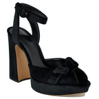 Pepitta Velvet Platform Sandal