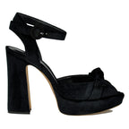 Pepitta Velvet Platform Sandal