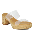 Cairo Vinyl Cork Heel Slide