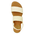 Nigella Raffia Flat Sandal