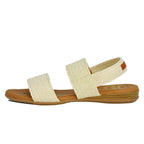 Nigella Raffia Flat Sandal