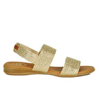 Nigella Woven Stretch Flat Sandal