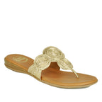 Nikky Leather Flat Thong