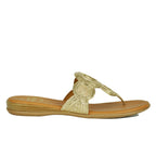 Nikky Leather Flat Thong