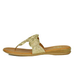 Nikky Leather Flat Thong