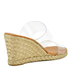 Anfisa Lucite Wedge Espadrille