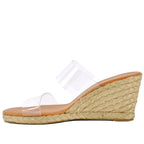 Anfisa Lucite Wedge Espadrille