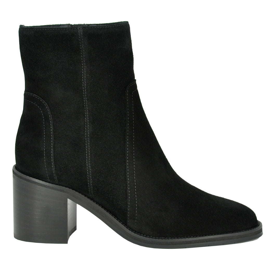 Janella Weatherproof Suede Heel Boot