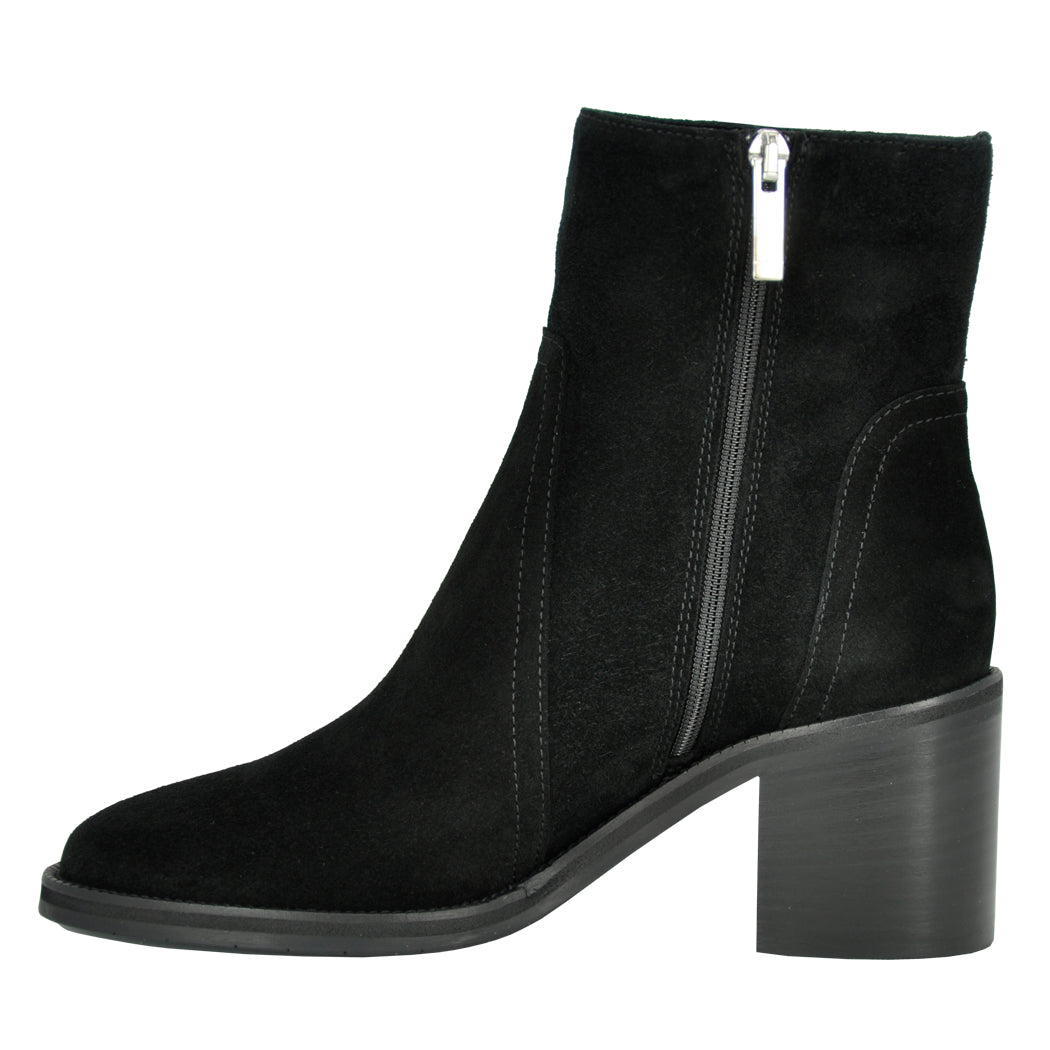 Janella Weatherproof Suede Heel Boot