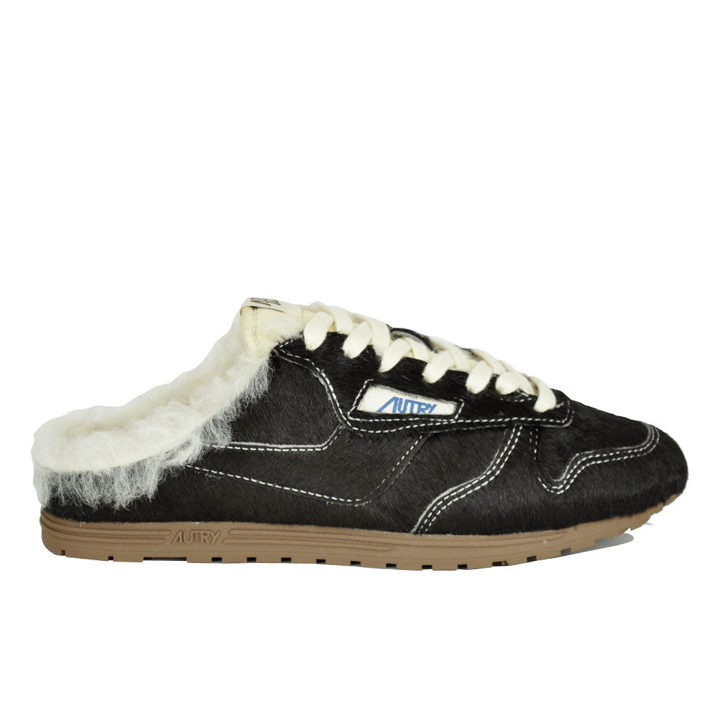 Mule-Windspin-SHR Pony Shearling Mule Sneaker