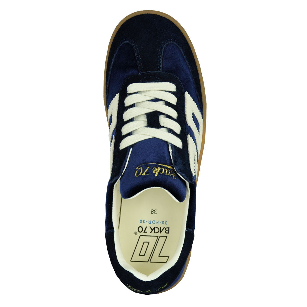 Cloud-409 Velvet Royal Butter Sneaker