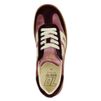Cloud-518 Velvet Wine Butter Sneaker